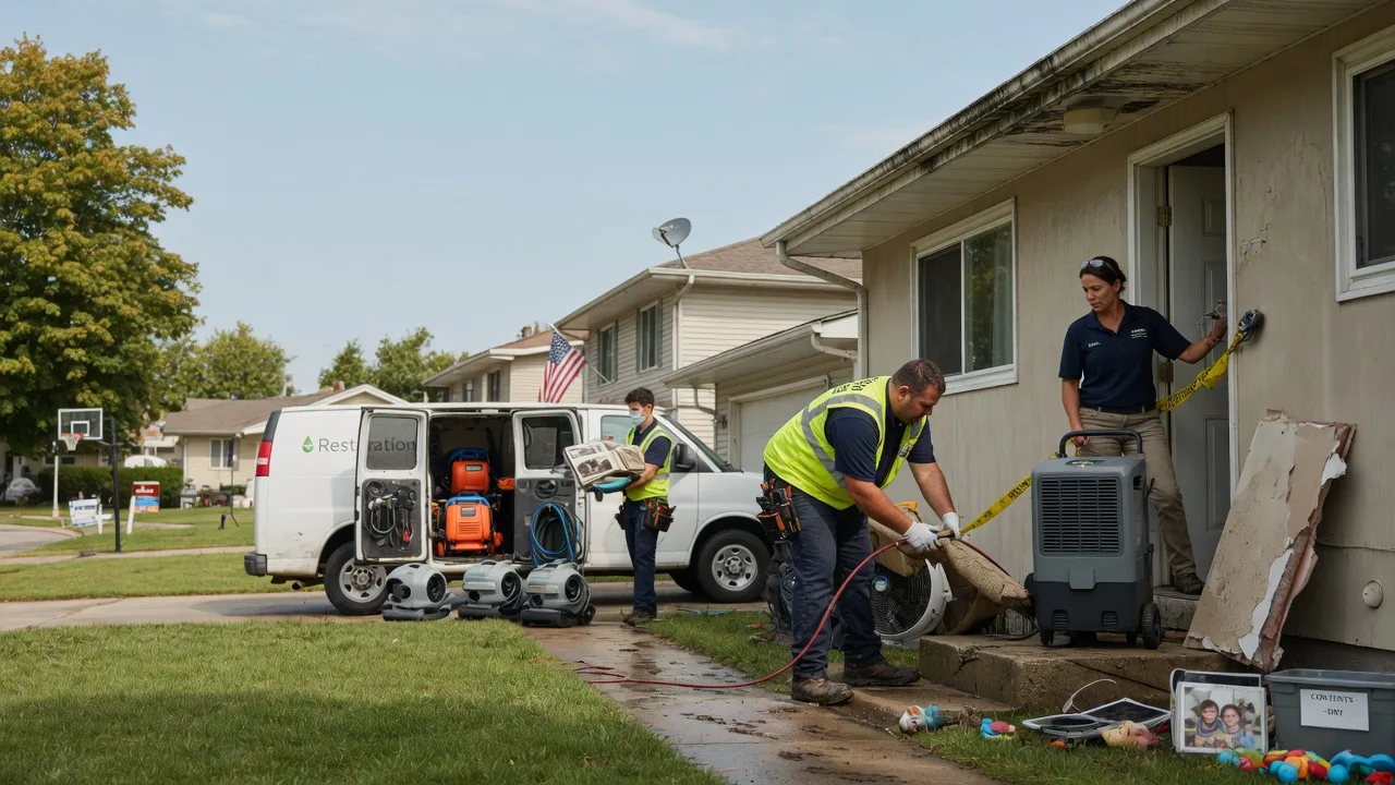 Water Damage Restoration in Deepwater, NJ near me